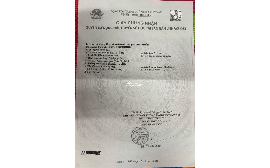 Chìa khóa trao tay – nhận ngay nhà mới 2 tầng view sông chỉ với 1.65 tỷ