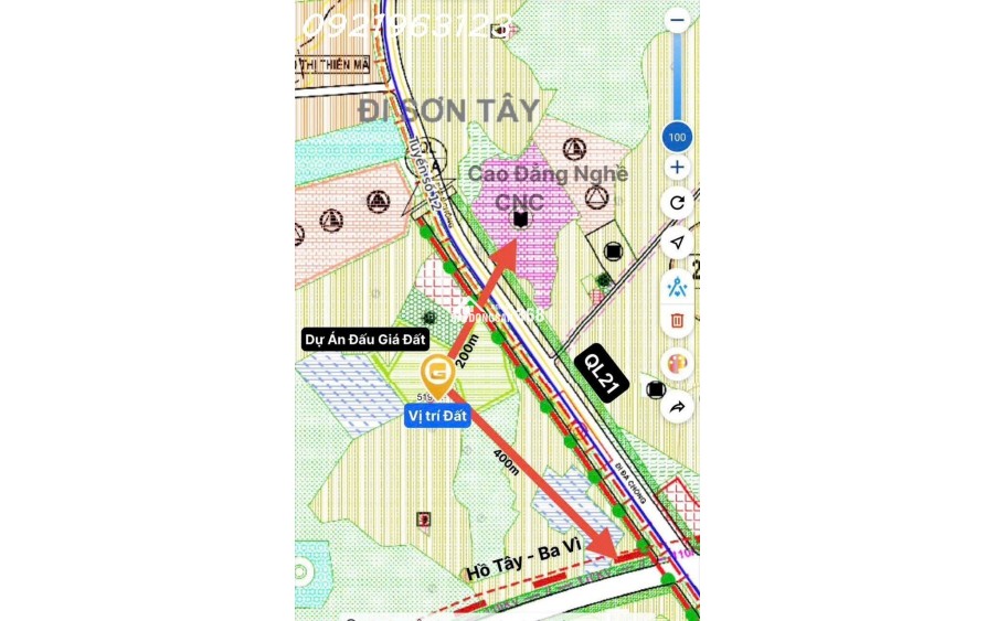 CẦN BÁN GẤP – LÔ ĐẤT VÀNG TRỤC CHÍNH TRẠI LÁNG – GẦN TOMODACHI LÀNG MÍT