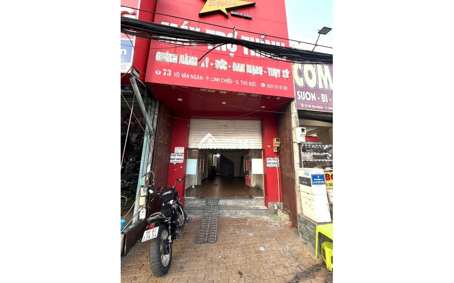 Cho thuê mặt bằng mặt tiền 73 Võ Văn Ngân Thủ Đức siêu đẹp