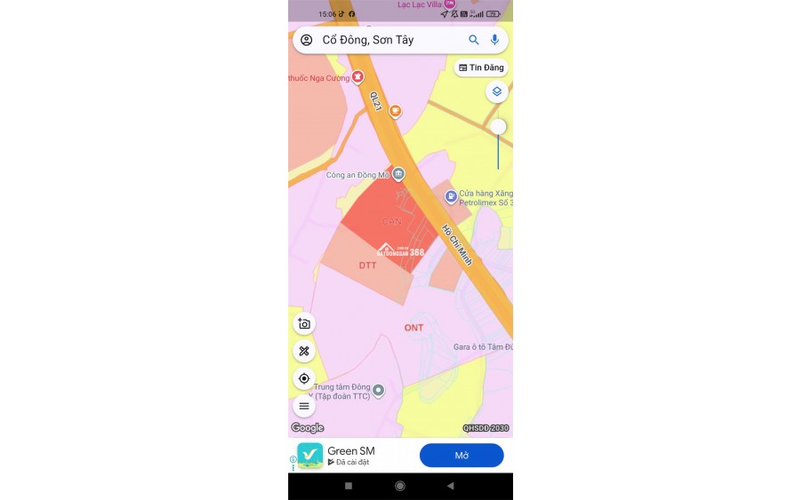 Đất mặt đường làn 2 của QL21, trung tâm mới của đô thị vệ tinh Hòa Lạc.
Giá chỉ nhỉnh 3 tỷ, pháp lý chuẩn chỉnh