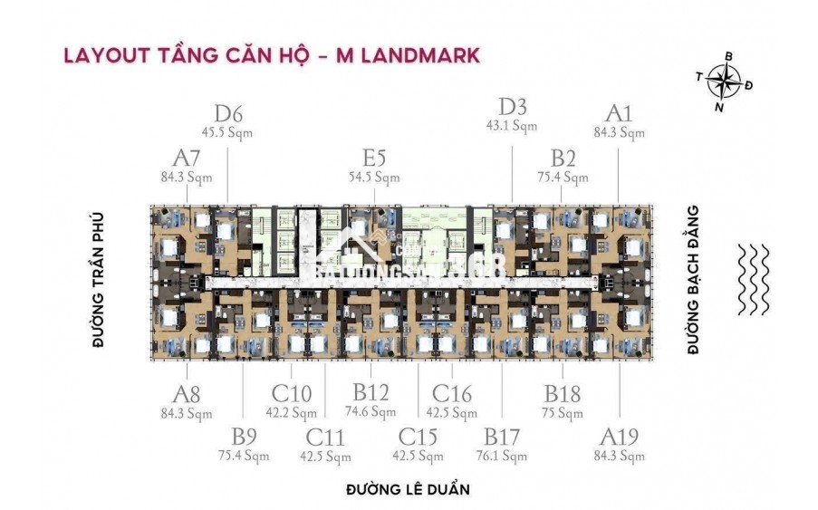 Độc quyền 2PN M Landmark Marriott Đà Nẵng View trực diện Sông Hàn giá tốt chiết khấu cao