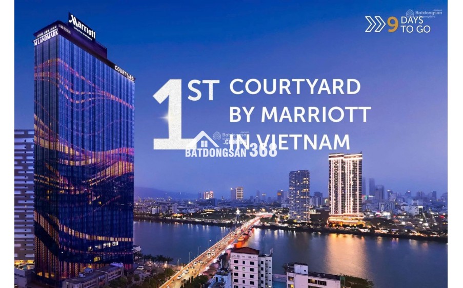 Độc quyền 2PN M Landmark Marriott Đà Nẵng View trực diện Sông Hàn giá tốt chiết khấu cao