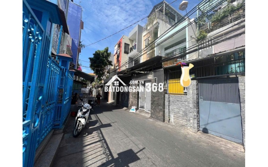 BÁN NHÀ ĐƯỜNG XÓM CHIẾU P15 Q4 - HẺM 6m - KDC HIỆN HUỮ KO QUY HOẠCH
