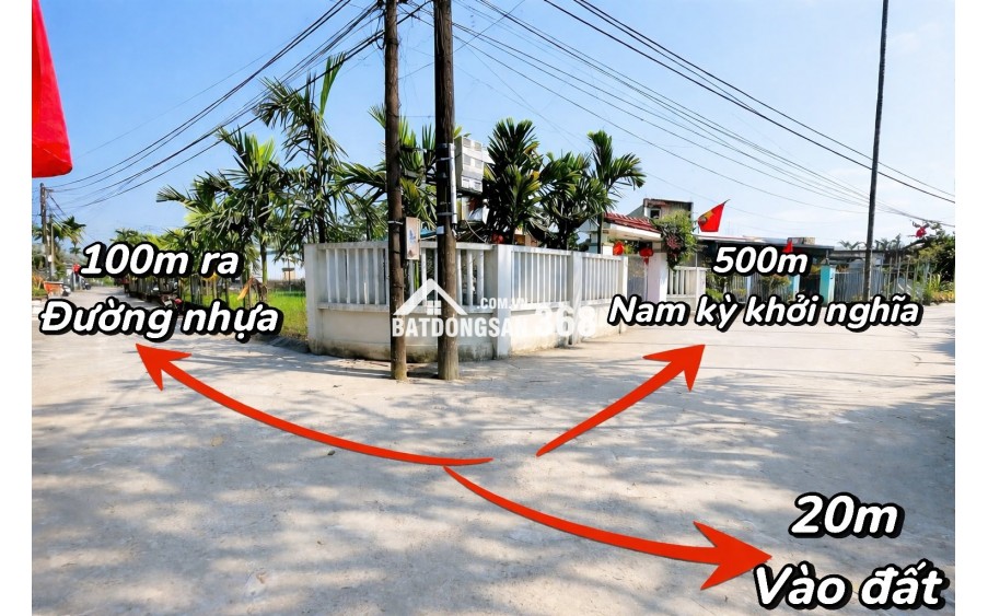 Đất thuộc Đà Nẵng - Hoà Tiến cũ sát trục Nam Kỳ Khởi Nghĩa