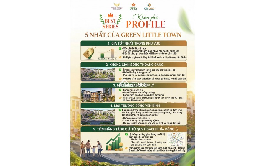 BÁN SIÊU PHẨM LIỀN KỀ  GREEN LITTLE TOWN 100M 5 TẦNG NHỈNH 17 TỶ