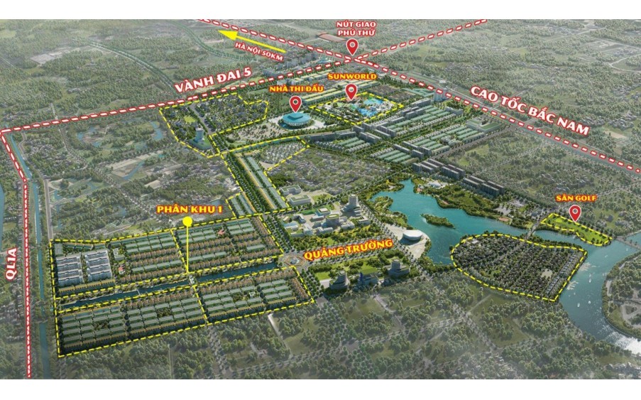  SUN URBAN HÀ NAM – 1 TỶ MUA HÔM NAY, 2–3 NĂM SAU KHÓ MUA LẠI! 