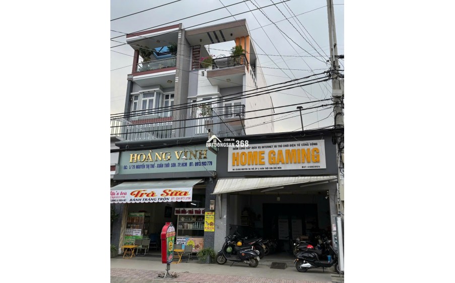 CHO THUÊ NHÀ NGUYÊN CĂN MẶT TIỀN – ĐANG KINH DOANH NET, VỊ TRÍ ĐẸP HÓC MÔN