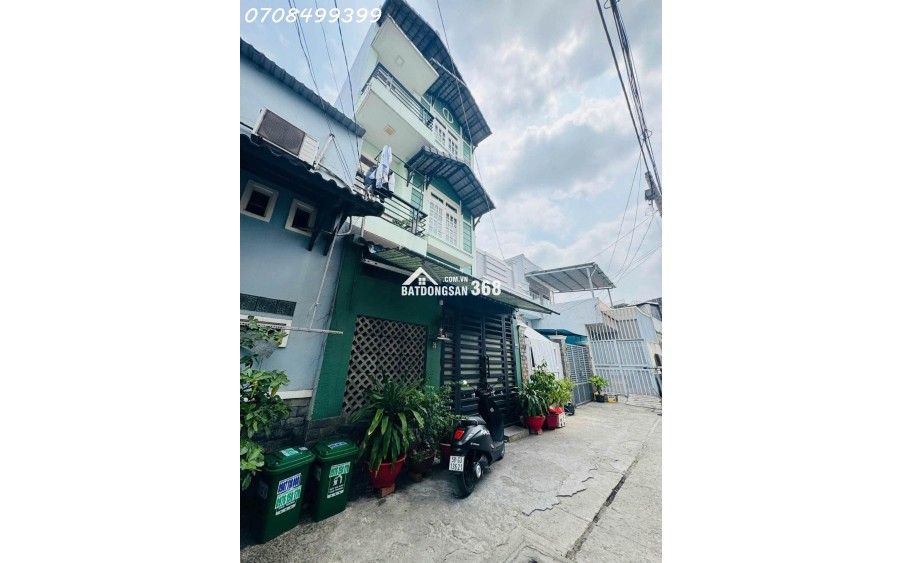 HẺM ÔTÔ 7 CHỖ – 3 TẦNG HOÀN CÔNG – NGAY NGÃ TƯ AN SƯƠNG – GẦN METRO – CHỈ 6.2 TỶ