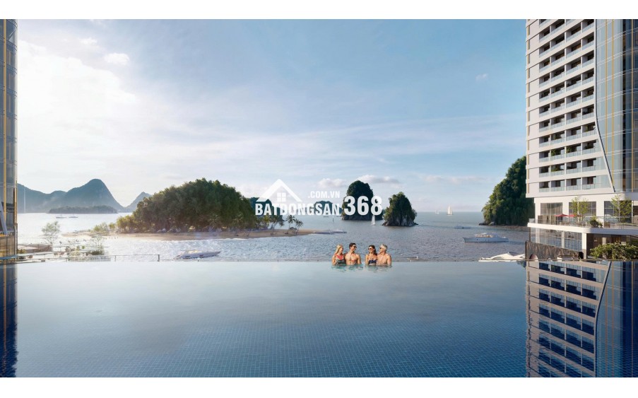 CHỈ CÒN 1 CĂN NGHỈ DƯỠNG TẠI TRỤC 01 VIEW TRỰC DIỆN VỊNH BÁI TỬ LONG, CRYSTAL HOLIDAYS HABOUR VÂN ĐỒN QN