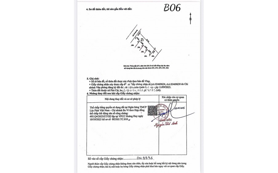 Chính Chủ Bán đất Liền Kề : 101.7m2 đất fun thổ cư. 4.x tỷ . Thôn 7 Phú Cát / Hòa Lạc/ Hà Nội, lh 0966329691