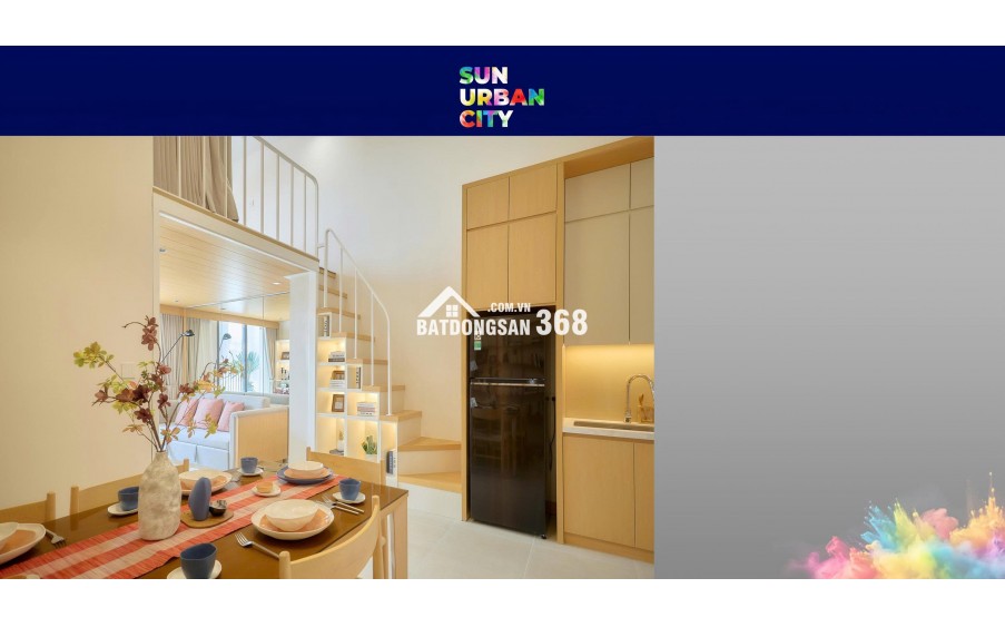  CĂN HỘ STUDIO SUN URBAN HÀ NAM – GIÁ MỀM DỄ ĐẦU TƯ – CHỈ TỪ ~1.2X TỶ 