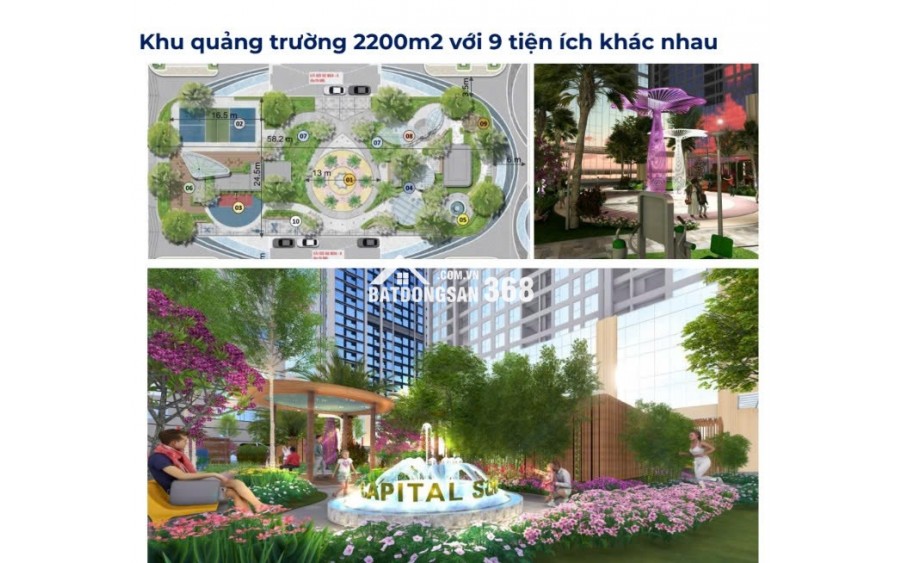 Capital Square-Sở hữu lâu dài - 48m2 - chỉ 5 tỷ- khai thác cho thuê 30tr/1 tháng