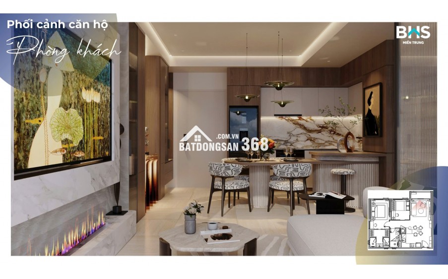 Chi tiết chiết khấu The Poet Residence giá tốt nhất thị trường, sở hữu lâu dài ở mặt Biển