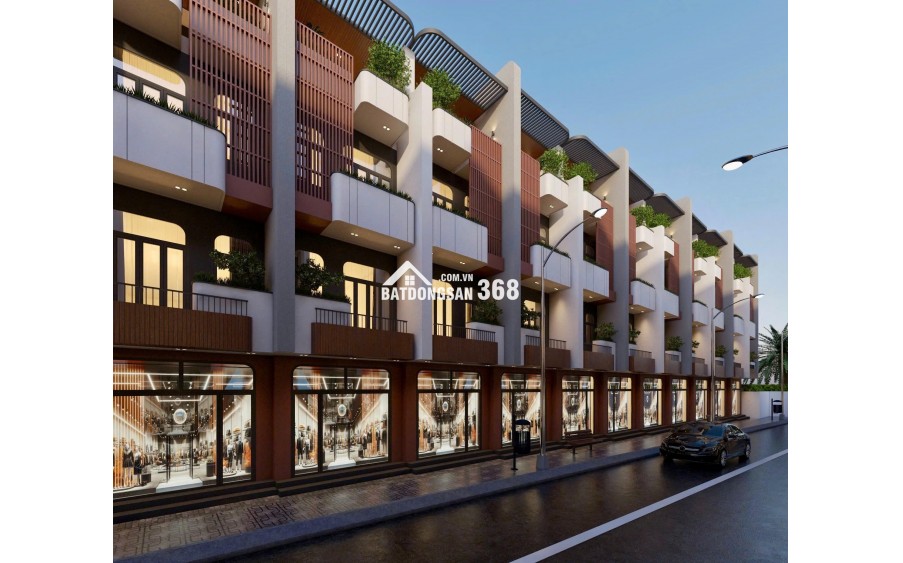 Nhà phố hiện đại 