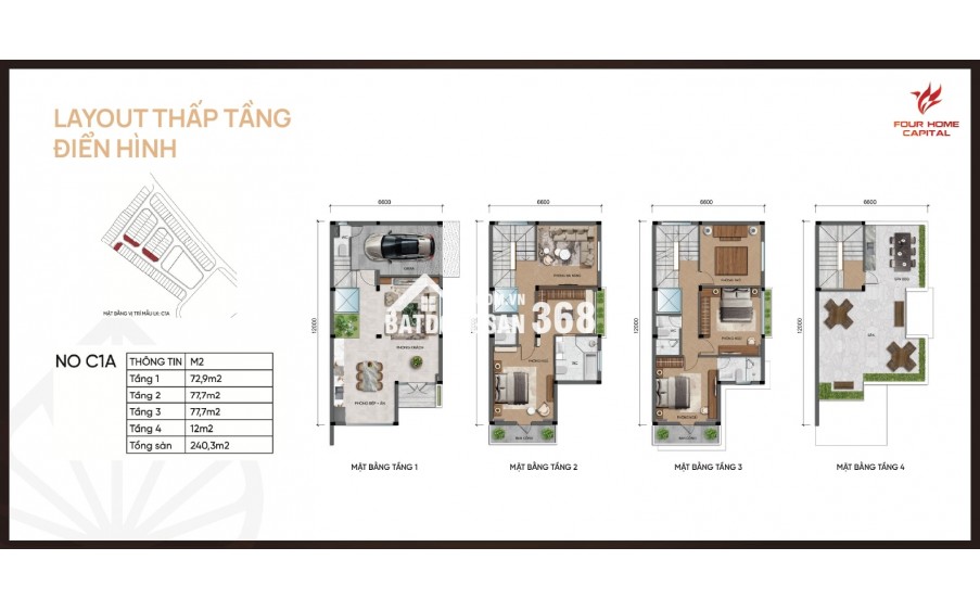 BÁN BIỆT THỰ, LIỀN KỀ TẠI 54 TỐ HỮU GIAI ĐOẠN 1 GIÁ TỐT, ĐƯỢC ƯU TIÊN CHỌN VỊ TRÍ ĐẸP