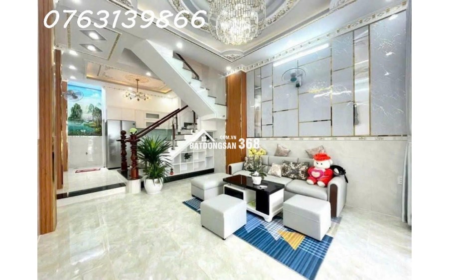 GIÁ 5.x TỶ- HUỲNH TẤN PHÁT- GẦN HOÀNG QUỐC VIỆT- BÁN NHÀ MỚI 3 TẦNG- DT 4.2 x 12.5- XE HƠI ĐỖ CỬA- HIỆN HỮU- HOÀN CÔNG.