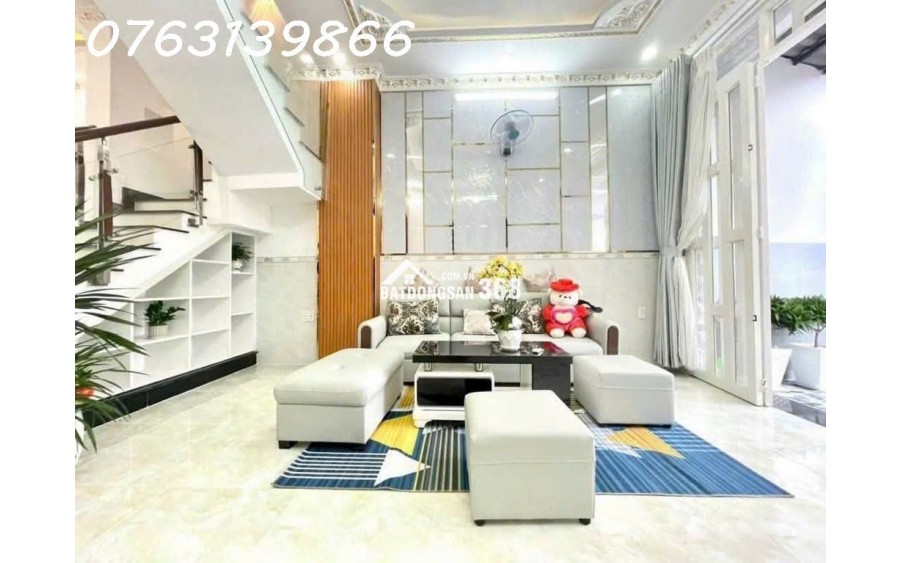 GIÁ 5.x TỶ- HUỲNH TẤN PHÁT- GẦN HOÀNG QUỐC VIỆT- BÁN NHÀ MỚI 3 TẦNG- DT 4.2 x 12.5- XE HƠI ĐỖ CỬA- HIỆN HỮU- HOÀN CÔNG.