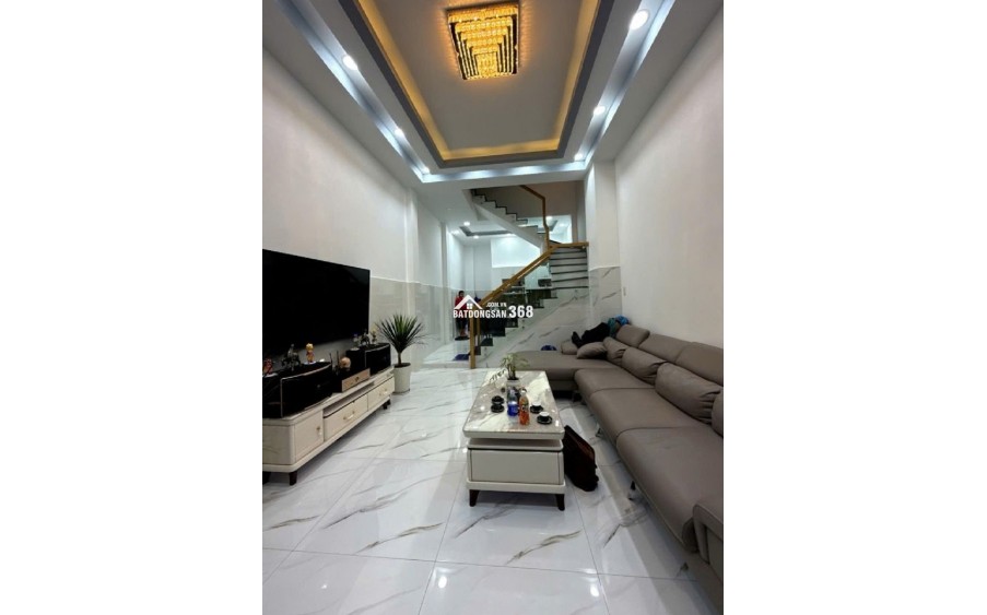 NHÀ MỚI ĐẸP 4TẦNG BTCT- FULL NỘI THẤT- 55M2- HOAN CÔNG ĐẦY ĐỦ- CHỈ 5Ty3- NHÀ BÈ