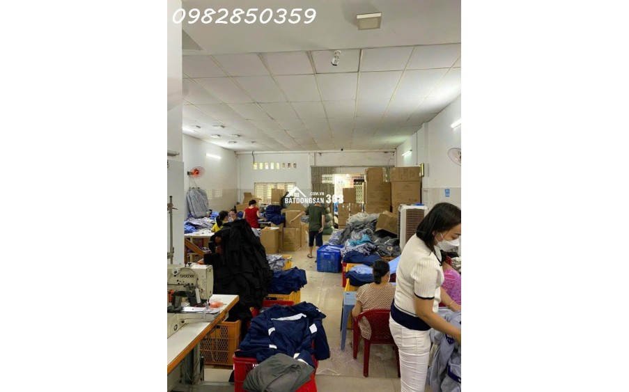 TÂN BÌNH - MẶT TIỀN - GẦN CHỢ BÀ HOA - 119M² - NGANG 7M - CHỈ 12 T.Ỷ x