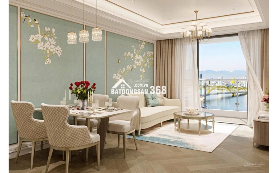 Độc quyền căn 1PN toà S4 Hudson Place - view sông Hàn