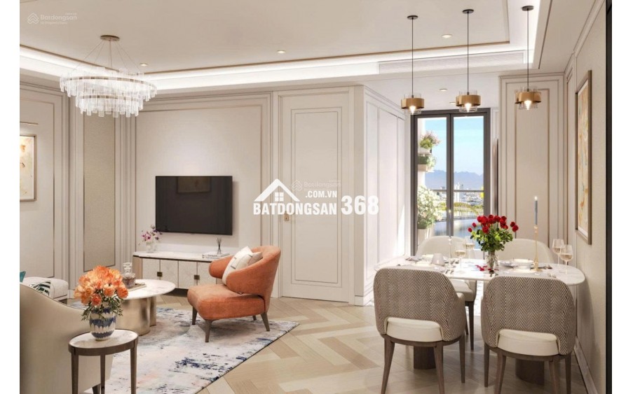 Độc quyền căn 1PN toà S4 Hudson Place - view sông Hàn