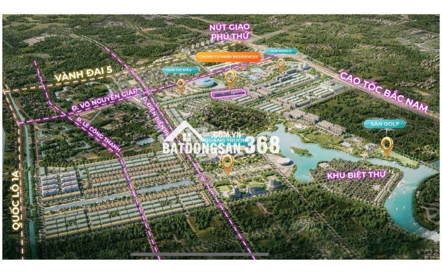 Quỹ độc quyền khu Park! Căn hướng Đông view siêu đẹp tại Sun Hà Nam chỉ từ 1.2 tỷ