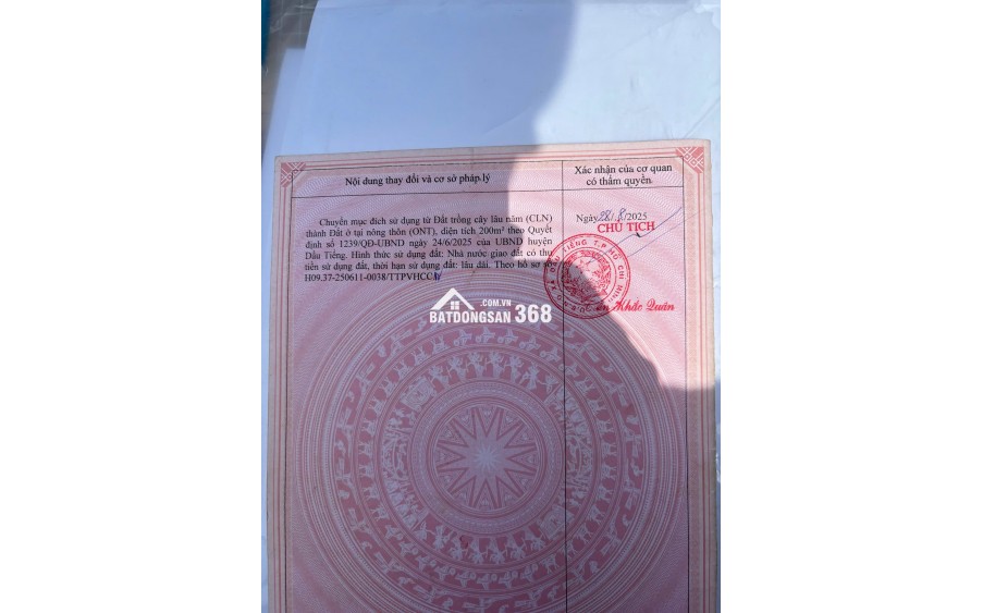 Chính chủ bán gấp đất 920m2 tại chợ Định Hiệp