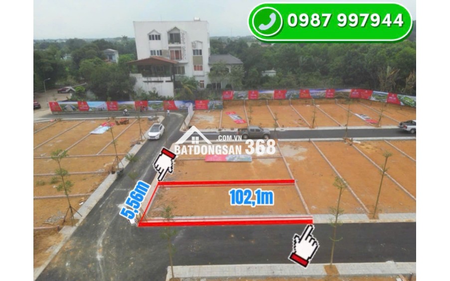 HOT - LÔ GÓC 2 MẶT TIỀN SIÊU HIẾM GẦN TRƯỜNG ĐHQG, FPT TẠI HOÀ LẠC– KHÔNG CÓ LÔ THỨ 2