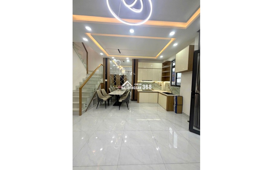 NHÀ MỚI 3 TẦNG – FULL NỘI THẤT – NGANG 5.8M HIẾM – GẦN CV VĂN HÓA GÒ VẤP