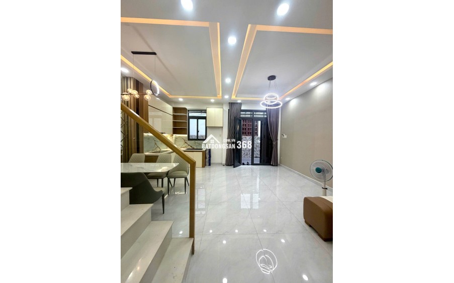 NHÀ MỚI 3 TẦNG – FULL NỘI THẤT – NGANG 5.8M HIẾM – GẦN CV VĂN HÓA GÒ VẤP