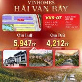 BÁN BIỆT THỰ LIỀN KỀ 63M2 GẦN BIỂN TẠI DỰ ÁN VINHOMES HẢI VÂN BAY CỦA CĐT GROUP