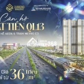  CĂN HỘ DIAMOND BOULEVARD: MẶT TIỀN QUỐC LỘ 13 – TRUNG TÂM ĐÔNG BẮC TP.HCM  Chỉ 2 phút đến GA METRO C7