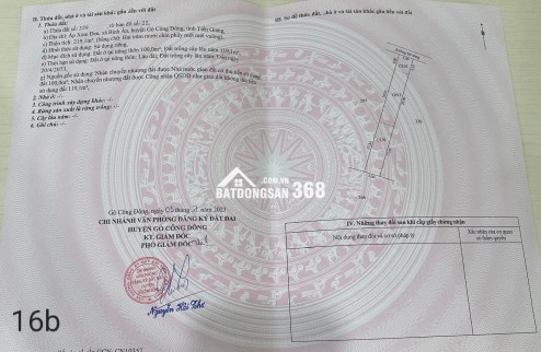 320 triệu có ngay đất vàng tại Bình Ân Gò Công Đông