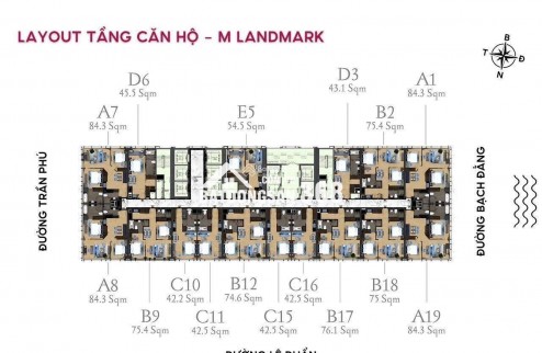 Độc quyền 2PN M Landmark Marriott Đà Nẵng View trực diện Sông Hàn giá tốt chiết khấu cao