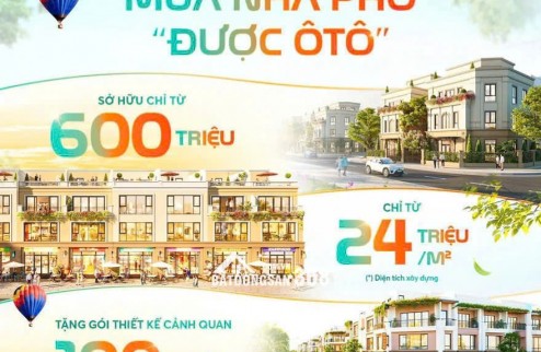  MUA NHÀ LẦU TẶNG XE SANG ĐẦU TƯ BAN ĐẦU 716 TRIỆU