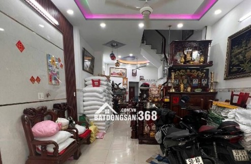 NHÀ BÀ ĐIỂM NGAY NGÃ TƯ TRUNG CHÁNH 1 BƯỚC QUA GÒ VẤP- 50M2-4 TẦNG- CHỈ 4,5 TỶ