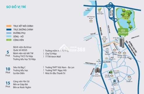 Nhận booking căn hộ tại dự án Viha Flora - Yên Sở, Hà Nội