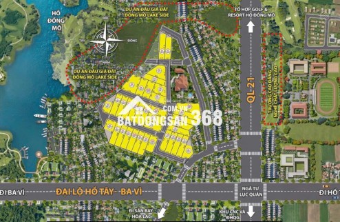 Chính chủ gửi bán lô đất thuộc làn 2 Quốc Lộ 21 mở rộng - tại Đoài Phương chỉ 30 tr/m2