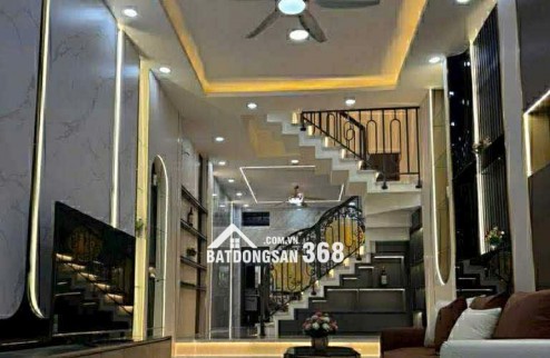 TẶNG FULL NỘI THẤT- HẺM XE HƠI THÔNG 1 TRỤC - 61M2