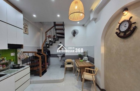 3 TẦNG - AN NINH - HẺM 4M - CHỈ HƠN 4 TỶ- P. VƯỜN LÀI