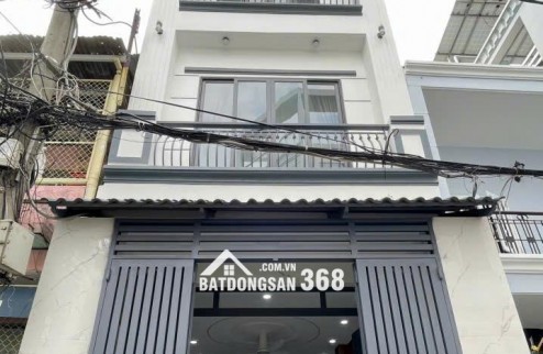 BÁN NHÀ HẺM THÔNG 5M ĐẶNG CHẤT GIÁP QUẬN 1, 5,  4PN - 3 TẦNG SỔ RIÊNG GIÁ 7.99 TỶ