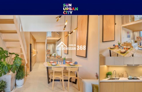 STUDIO SUN URBAN CITY: MUA 1 CĂN – TẠO DÒNG TIỀN CHO THUÊ | ƯU ĐÃI ĐANG GIẢM DẦN