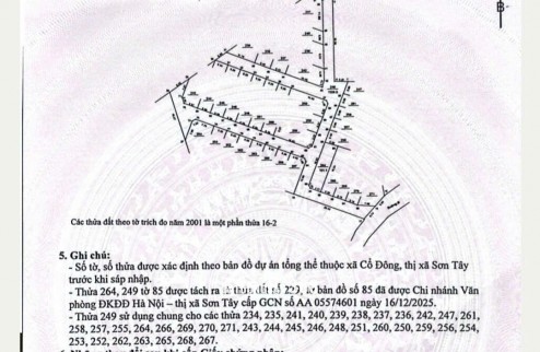 CHÍNH CHỦ BÁN CẮT LỖ 500TR LÔ ĐẤT PHÚ CÁT, CÁCH ĐH QUỐC GIA 1KM