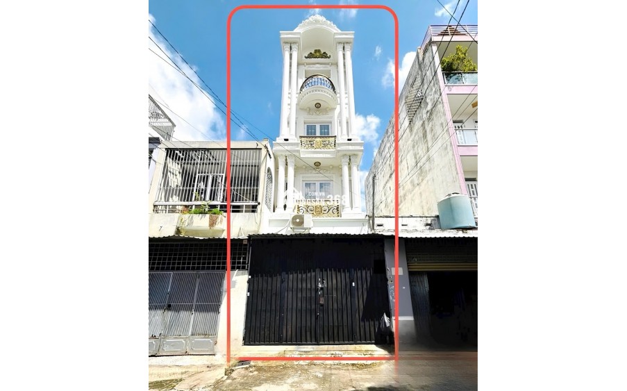 MẶT TIỀN HẺM KINH DOANH - ĐƯỜNG XE HƠI 8M THÔNG - DT: 4x18 - NHÀ 4 TẦNG - SÁT MẶT TIỀN HÀ THỊ ĐÁT,