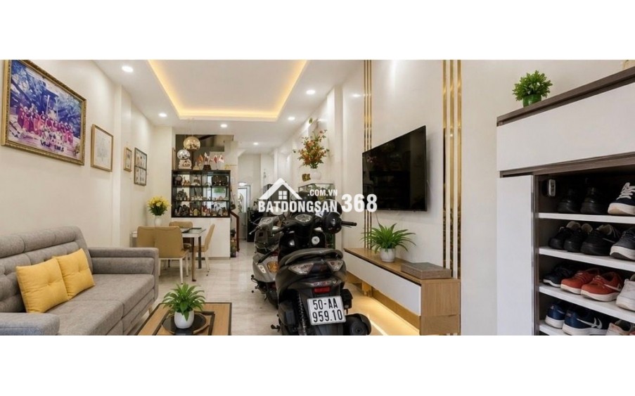  TRUNG TÂM Q5 - NGAY NGUYỄN TRÃI - TRẦN BÌNH TRỌNG - 4 TẦNG- NỞ HẬU GẦN 5M- DTSD : 139M2 - CHỈ 6.8 TỎI (p. Chợ Quán)