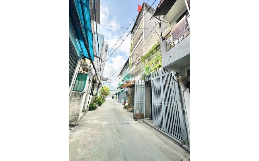 TÂN SƠN NHÌ – NHÀ MỚI LENG KENG – 3PN – HẺM 4M