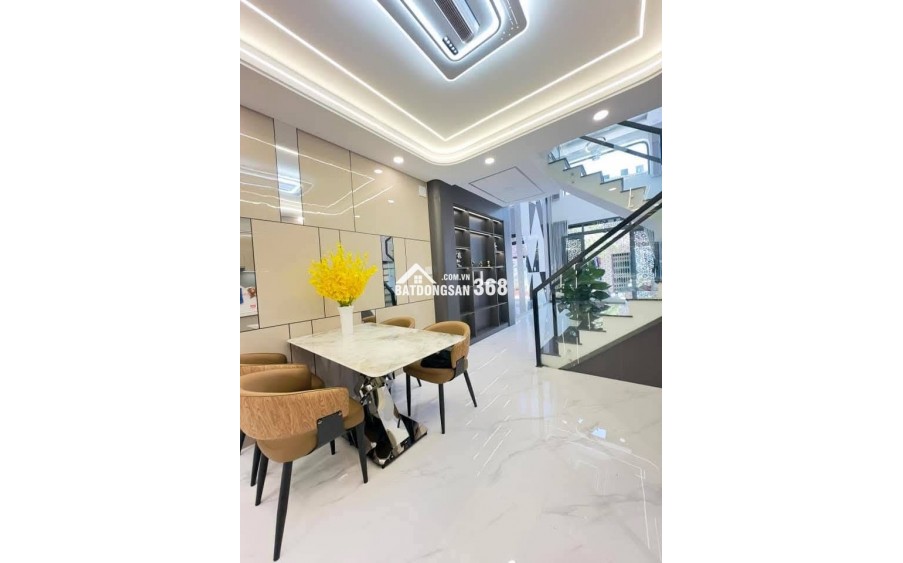 Nhà mới đẹp – Hẻm xe hơi thông Hương Lộ 2, P. Bình Trị Đông, Bình Tân | 4x14m |