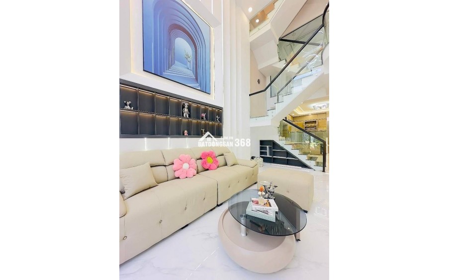 Nhà mới đẹp – Hẻm xe hơi thông Hương Lộ 2, P. Bình Trị Đông, Bình Tân | 4x14m |