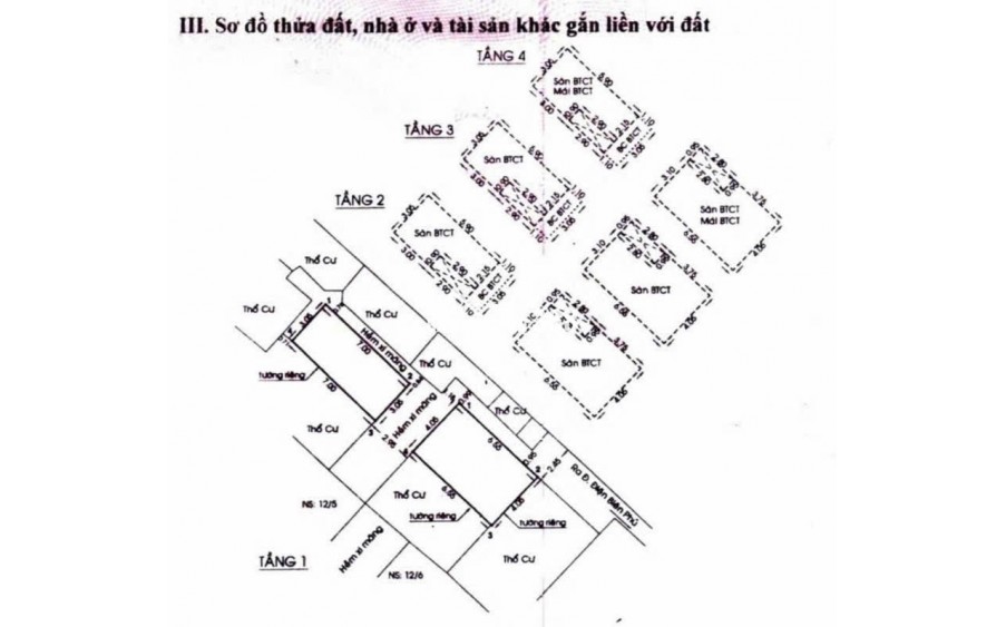 Bán 2 căn đối diện 47.9m2 SHR hẻm Điện Biên Phủ Q1 cách MT vài bước chân
