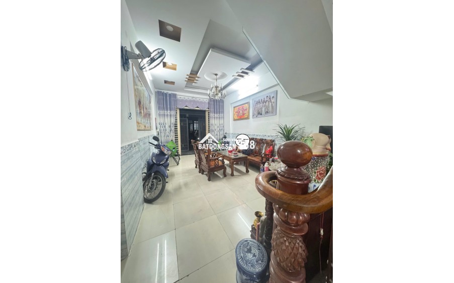 Mặt tiền KD liên khu 5-6 hẻm nhựa 8m xe hơi né thông 3 tầng đúc BTCT 4x16m ko lộ giới giảm mạnh còn 5.3 tỷ